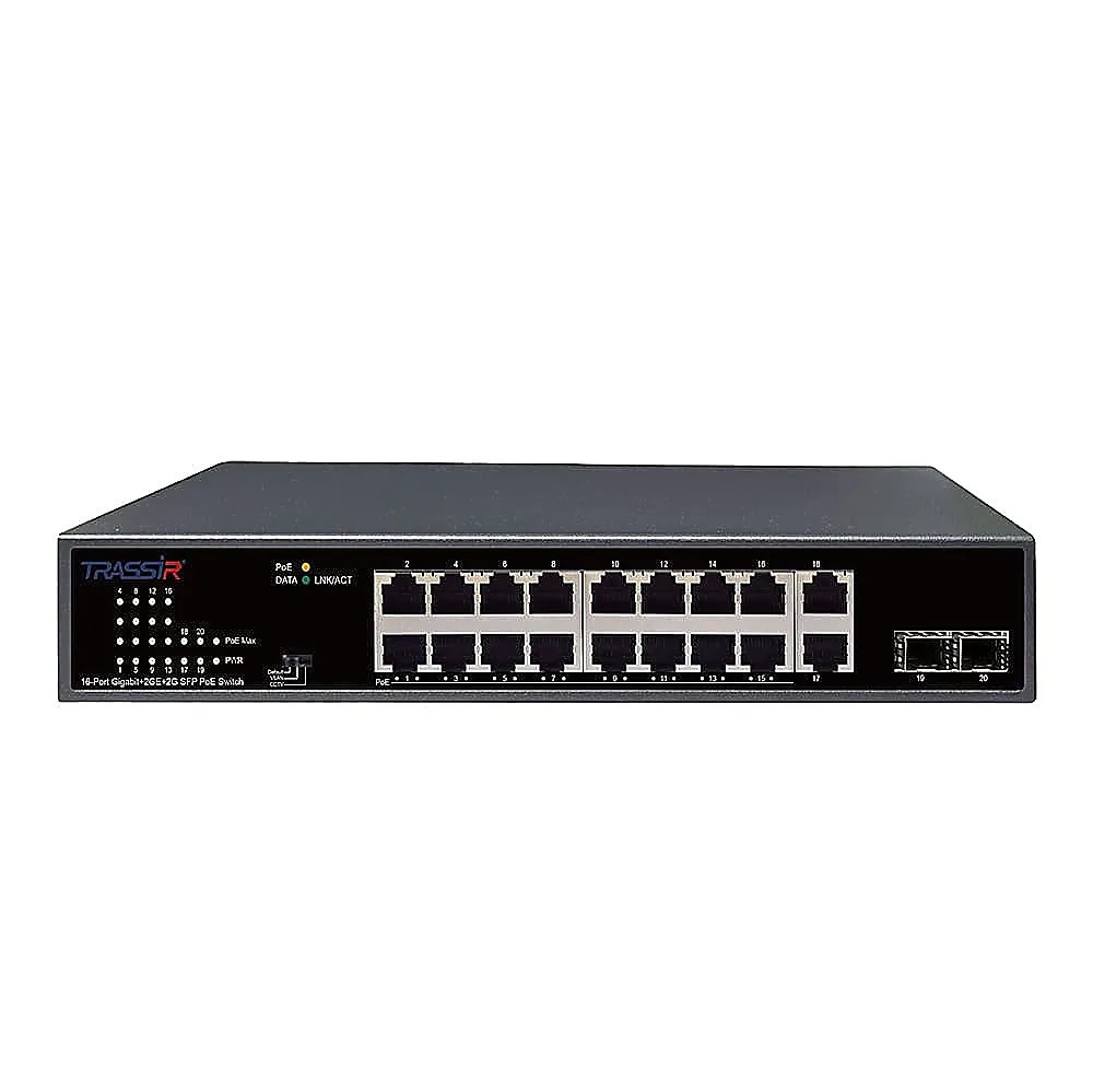 TRASSIR TR-NS14202S-185-16POE